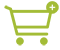 Einkaufswagen mit Plus-Zeichen für Nachkauf