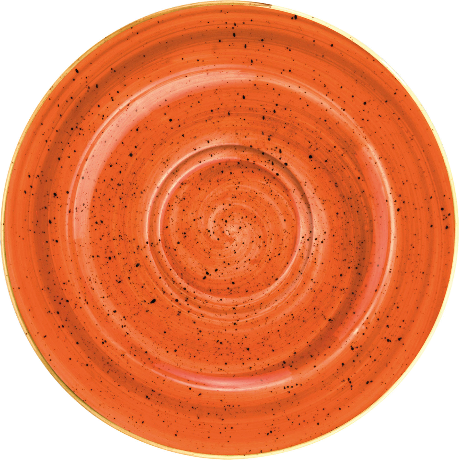 Aura, Terracotta : Gourmet Kombi-Untertasse 16 cm