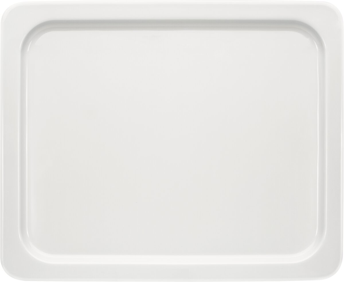 Bauscher, GN Function : Gastronorm-Schale 1/2, uni, weiss, T: 20 mm, I: 0.58 ltr.