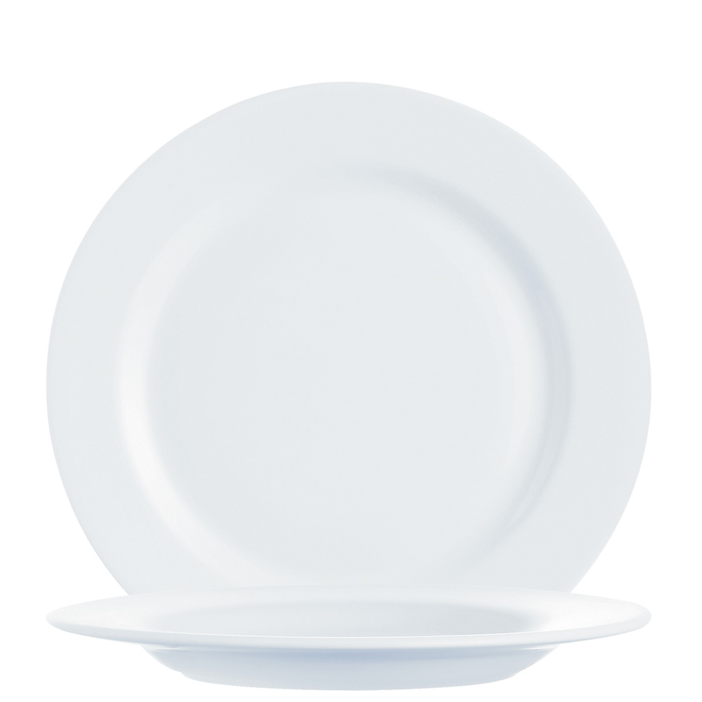 Arcoroc, Intensity - Teller flach, uni, weiss, 27,5 cm
