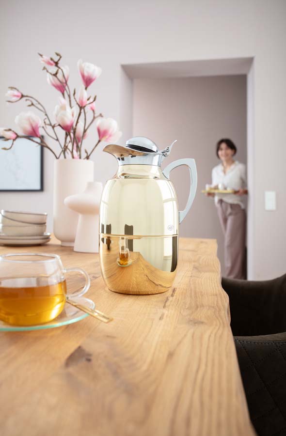 Isolierkanne Alfi JUWEL, Inhalt: 1,00 ltr., Farbe: Goldfarben