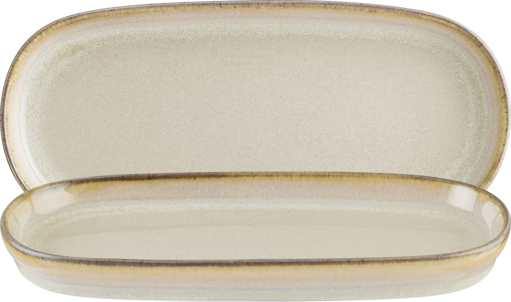 Sand, Hygge : Platte tief oval 21 x 10 cm/ 0,23 ltr.