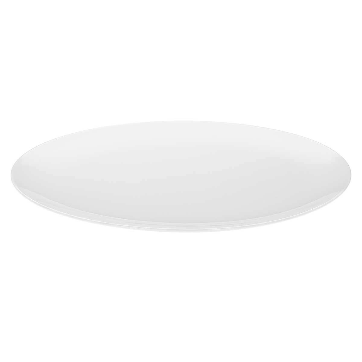 Schönwald, Unlimited - Platte oval coup, weiss, uni, 38 x 26,5 cm