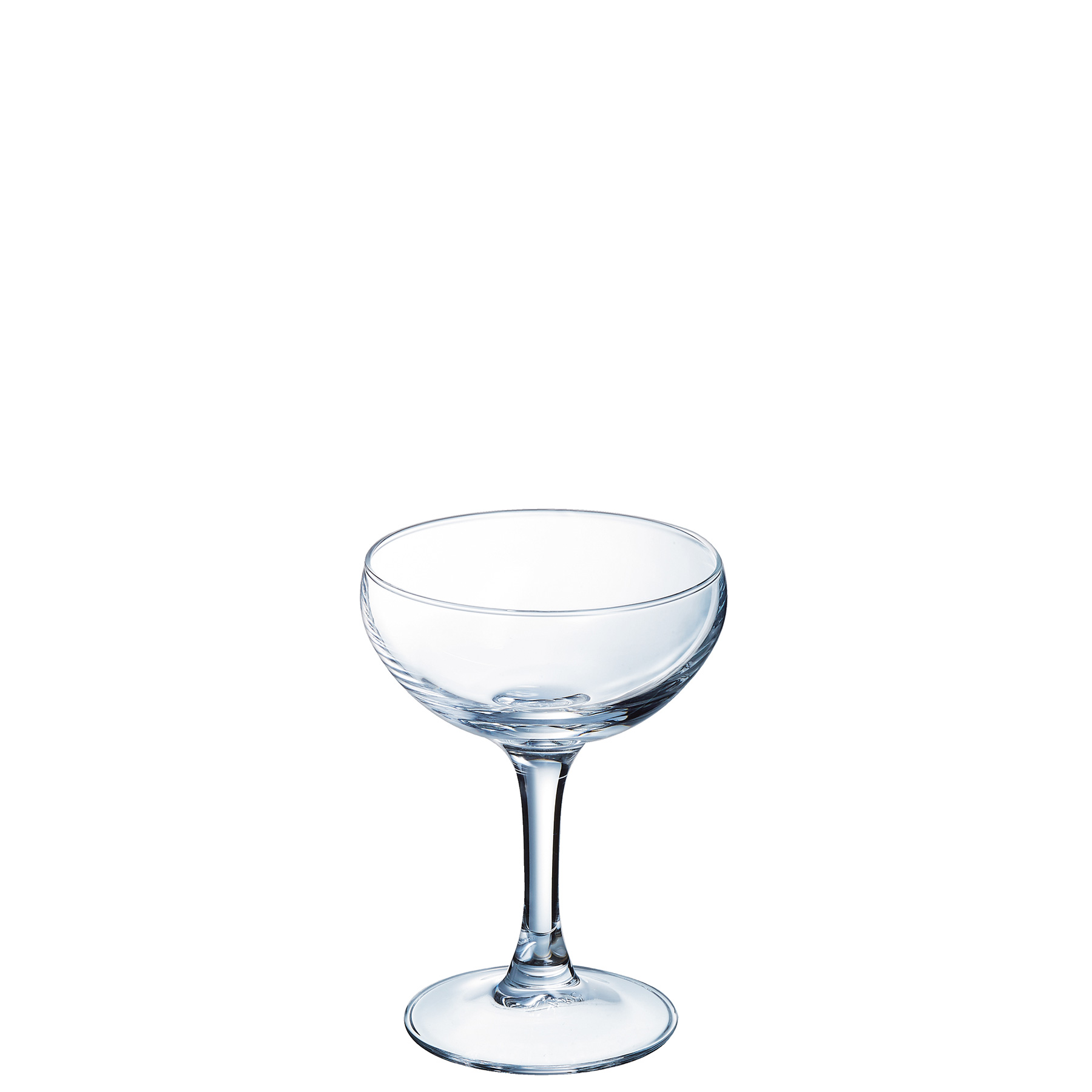 Elegance : Sektschale 16 cl, Inhalt: 160 ml, D: 88 mm, H: 123 mm