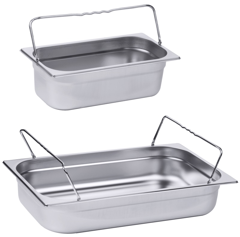 GN-Behälter m. Bügelgriffen GN 1/1, 53 x 32,5 cm, Tiefe: 150 mm