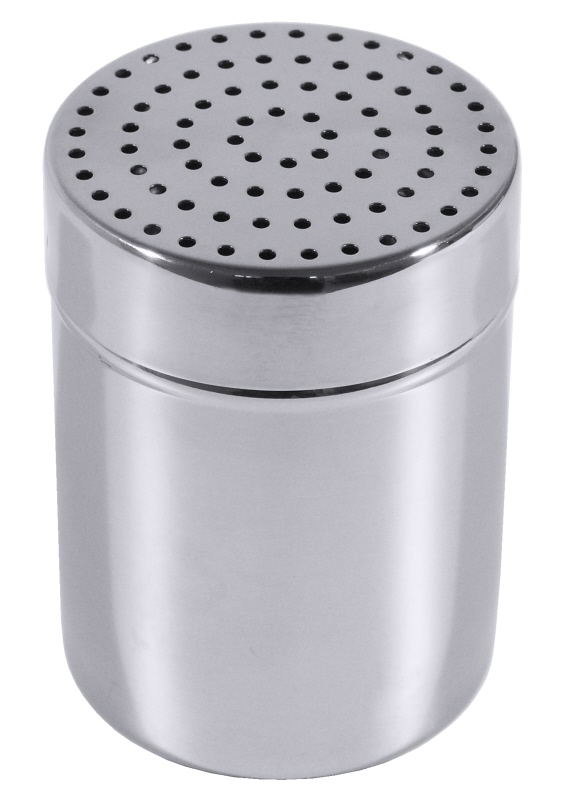 Gewürzdose/ Streuer, I: 0,3 ltr., D: 7 cm, H: 9,5 cm, Edelstahl