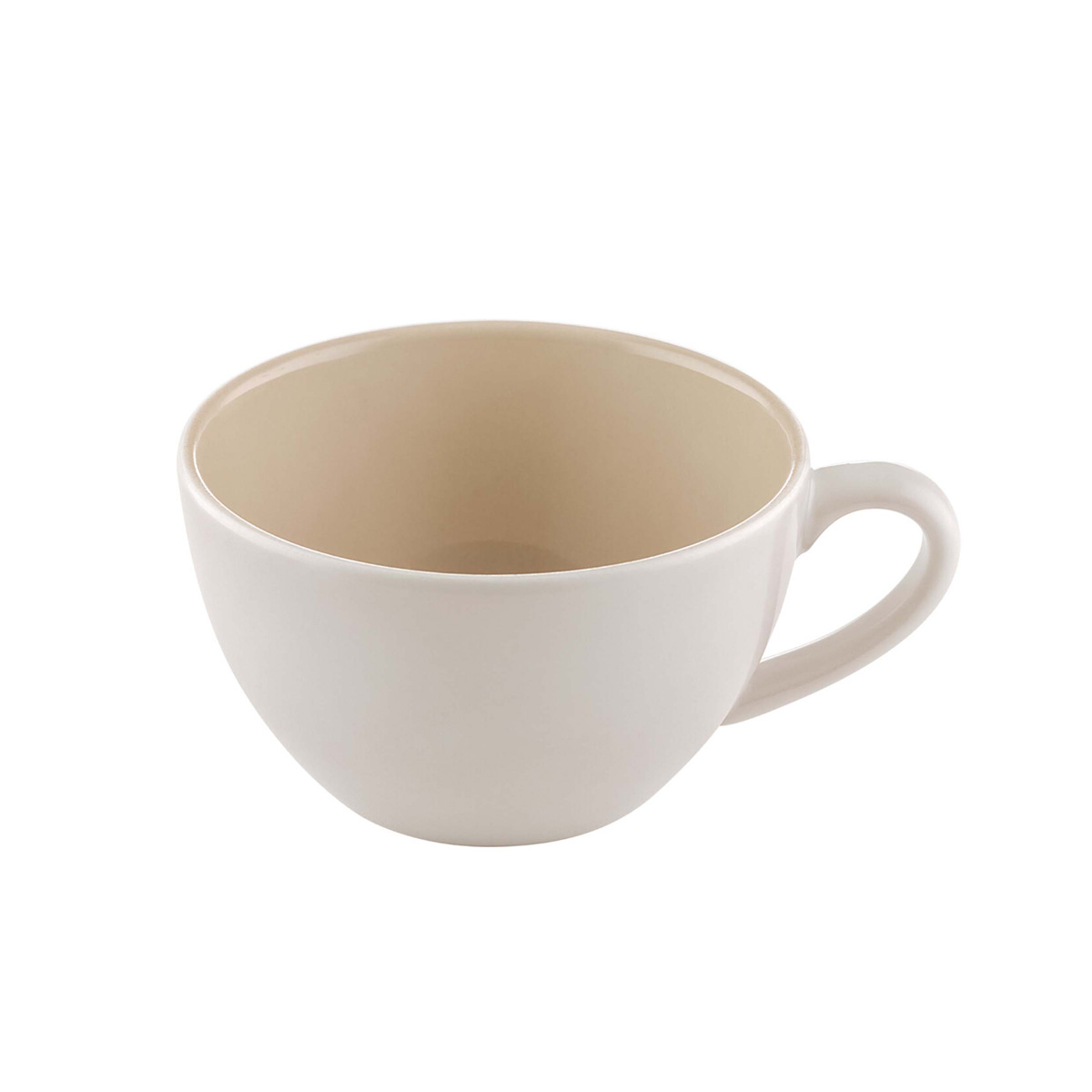 Bauscher, Sandstone : Dekor 700561 Beige Uni - Milchkaffee-Obere nieder 0,35 ltr.