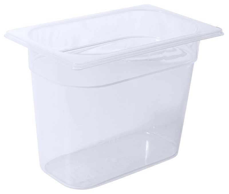 GN-Behälter Polypropylen 1/4, 26,5 x 16,2 cm, Tiefe: 200 mm