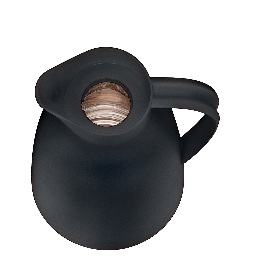 Isolierkanne Alfi ECO, Inhalt: 1,0 ltr., Farbe: Velvet Black mattiert
