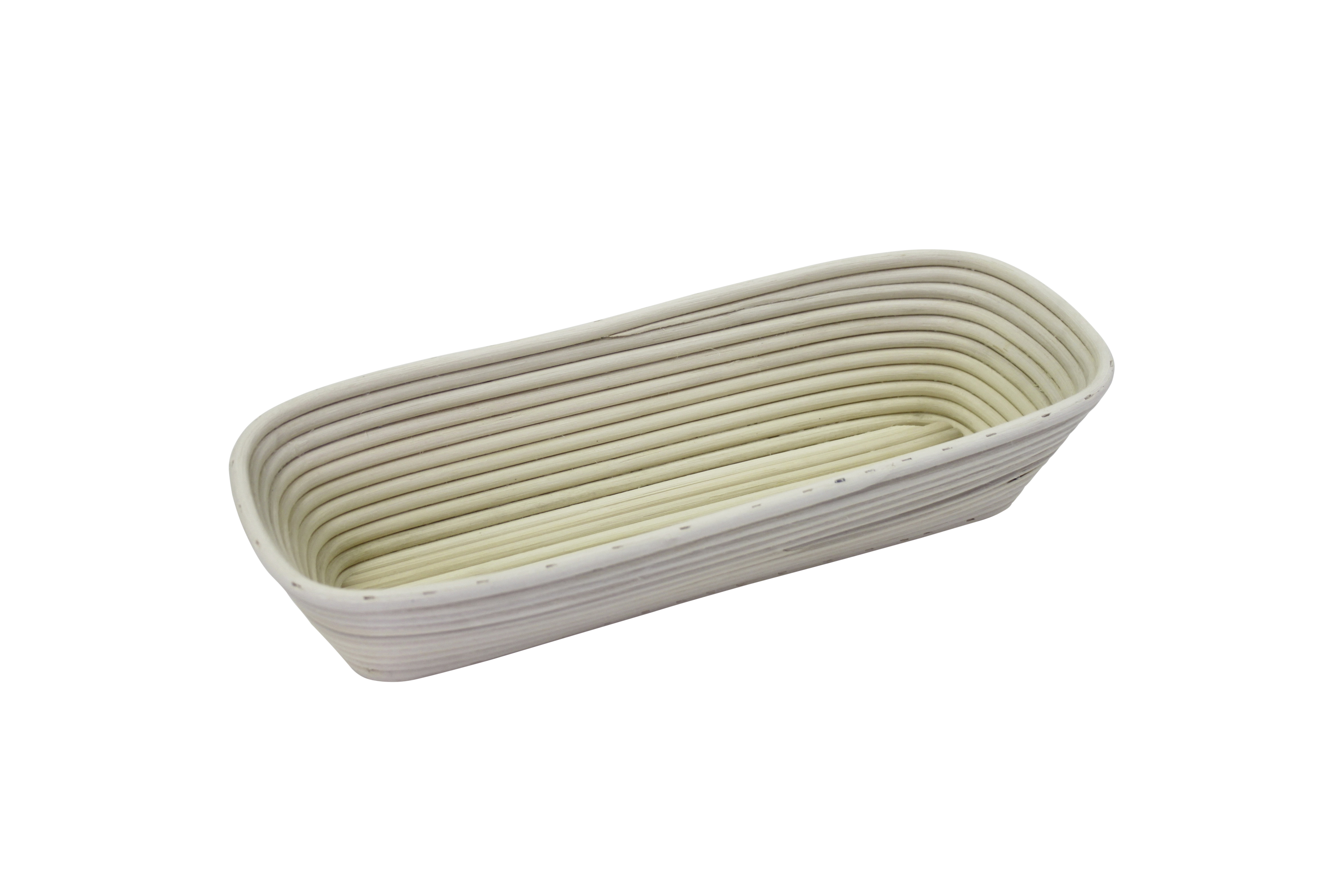 Brotform, Gärkorb lang, eckiger Kopf 360 x 130 mm, 1250 g