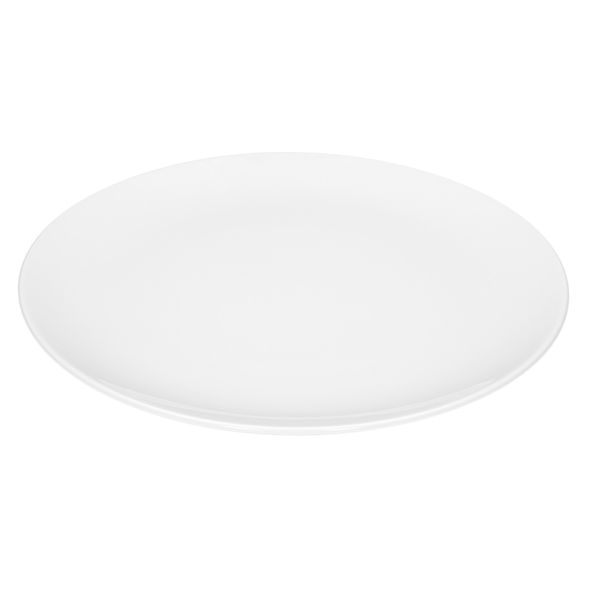 Bauscher, Coffeelings - Teller flach coup, uni, weiss, 26 cm