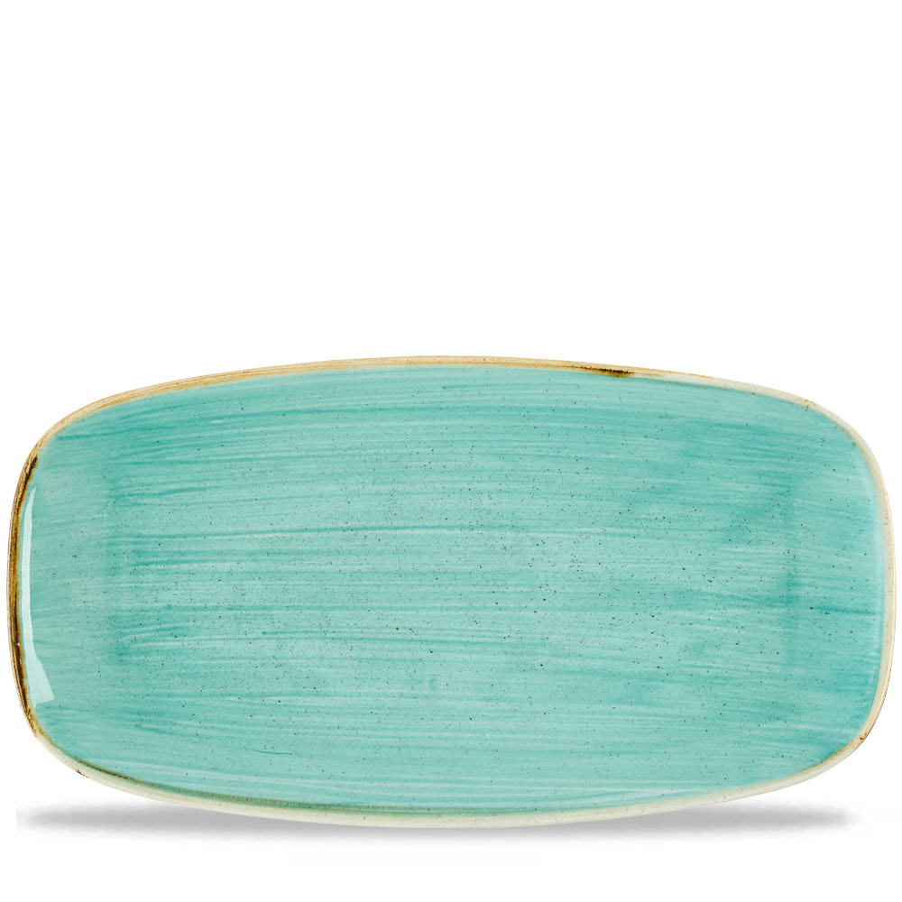 Churchill, Stonecast : Mint - Chefs Platte rechteckig, 35 x 18,9 cm