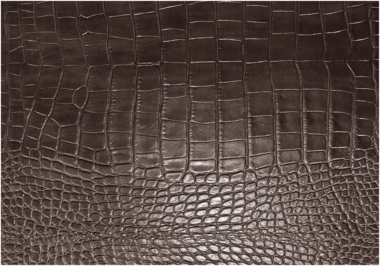 Tischset Gator - Recyceltes Leder