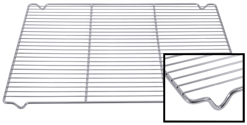 Kuchengitter, rechteckig, EdSt., 59 x 39 x 2,6 cm