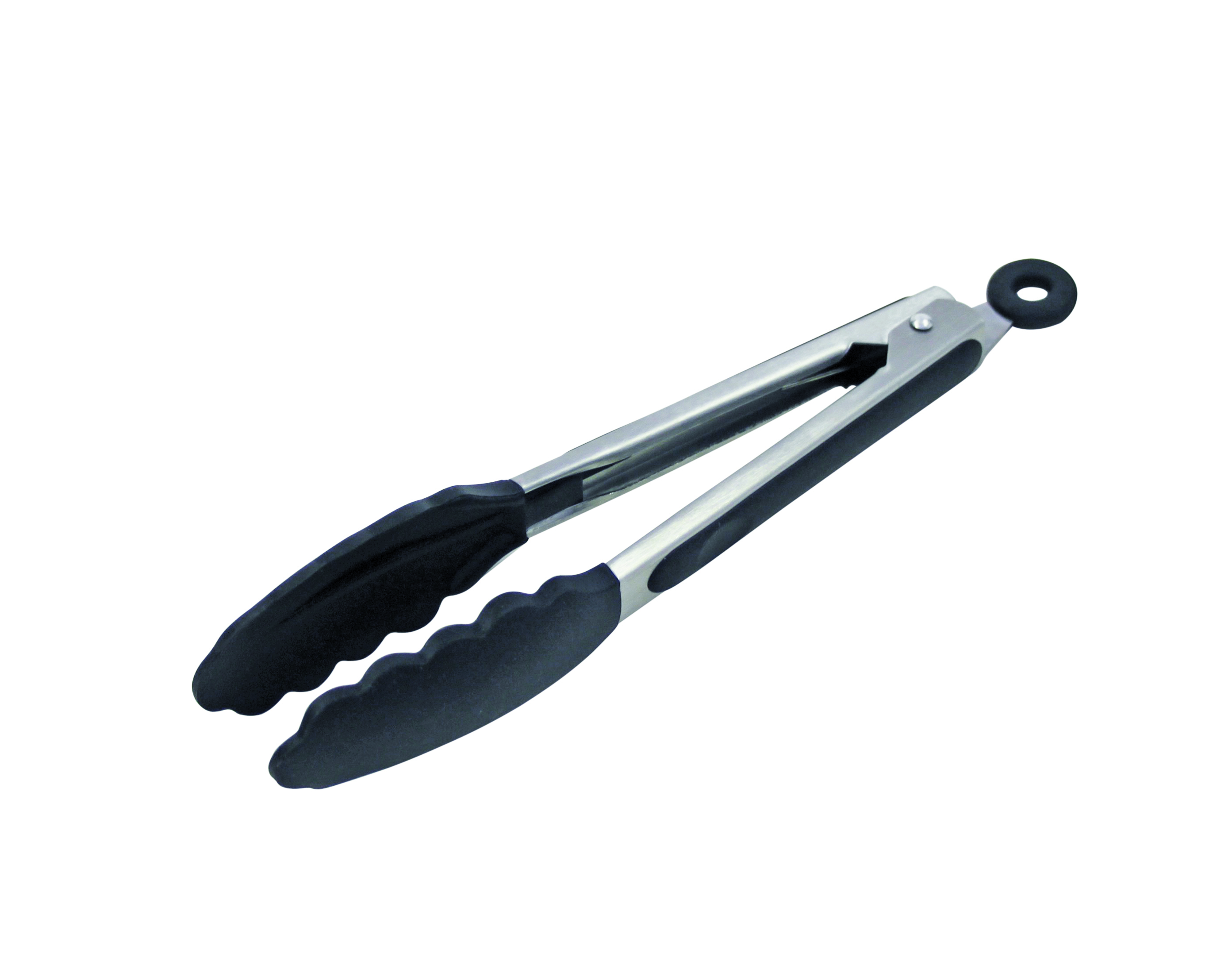 Allzweckzange aus Edelstahl, Griff u. Blatt aus Silikon, L: 23 cm