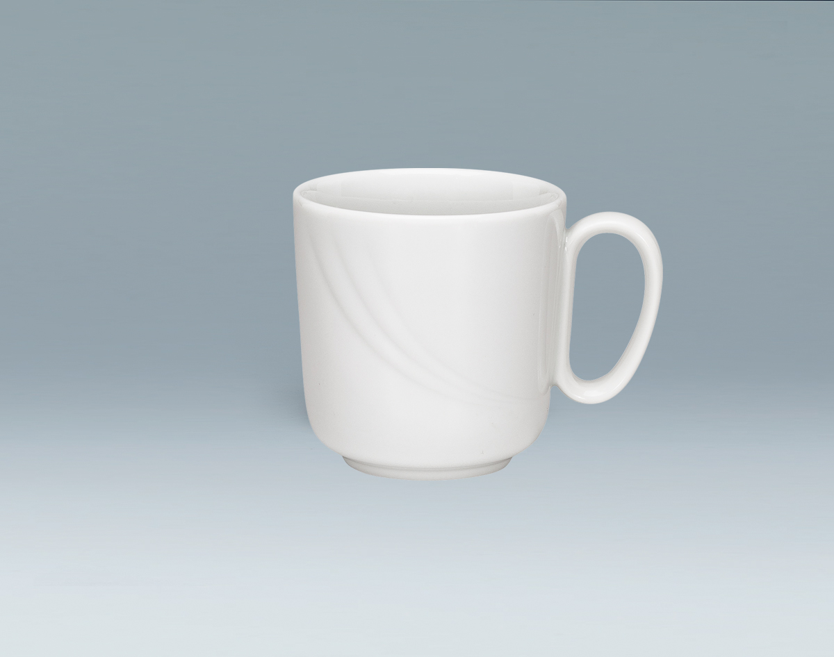 Bauscher Care, Donna Senior - Spezialbecher m. 1 Hkl., weiss, uni, 0,30 ltr.