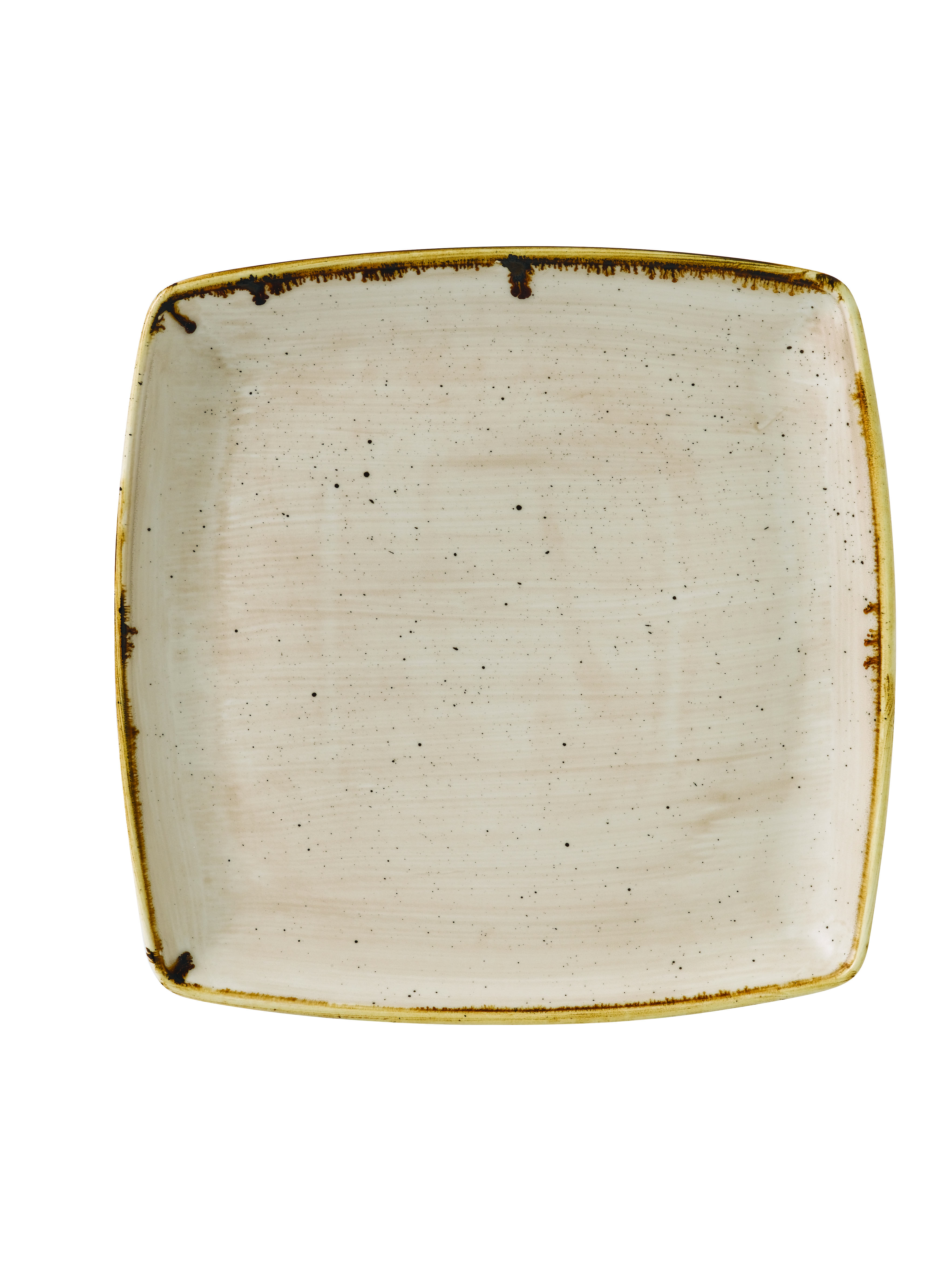 Churchill, Stonecast : Nutmeg Cream - Platte tief quadratisch 26,8 x 26,8 cm