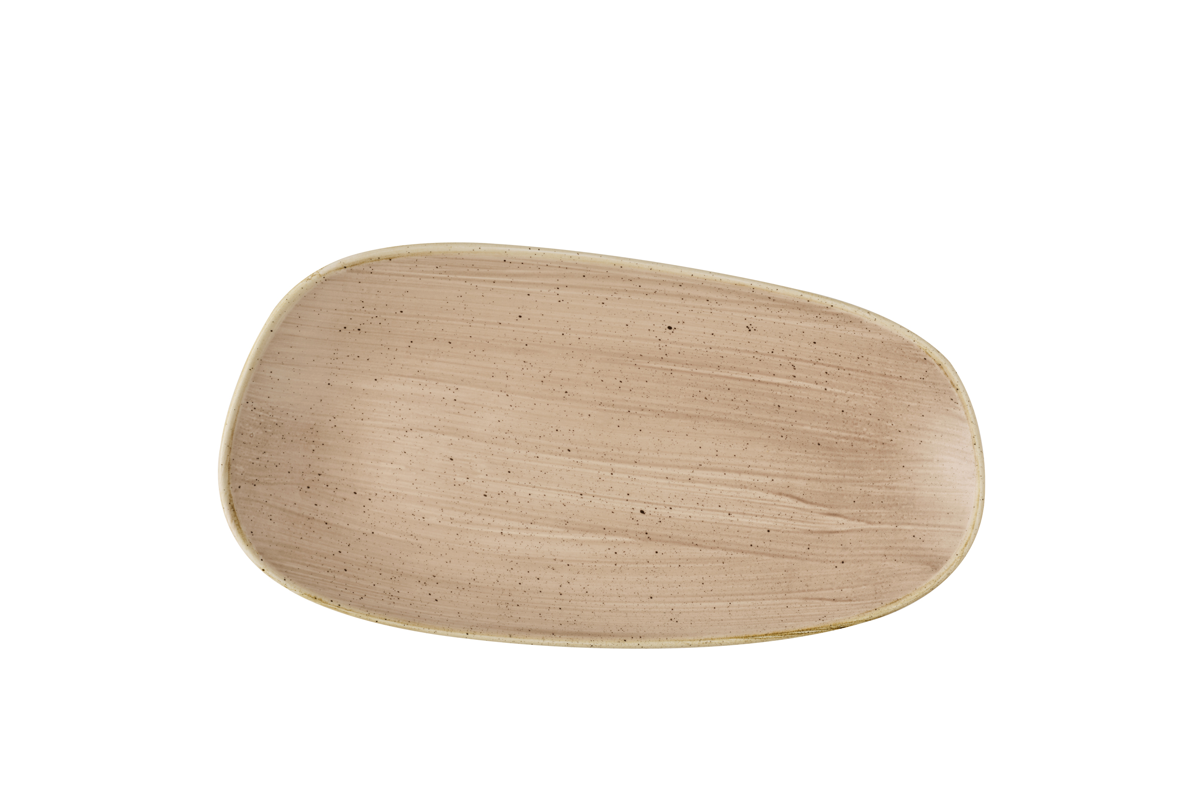 Churchill, Stonecast : Truffle - Opal-Platte organisch, 35 x 18,5 cm