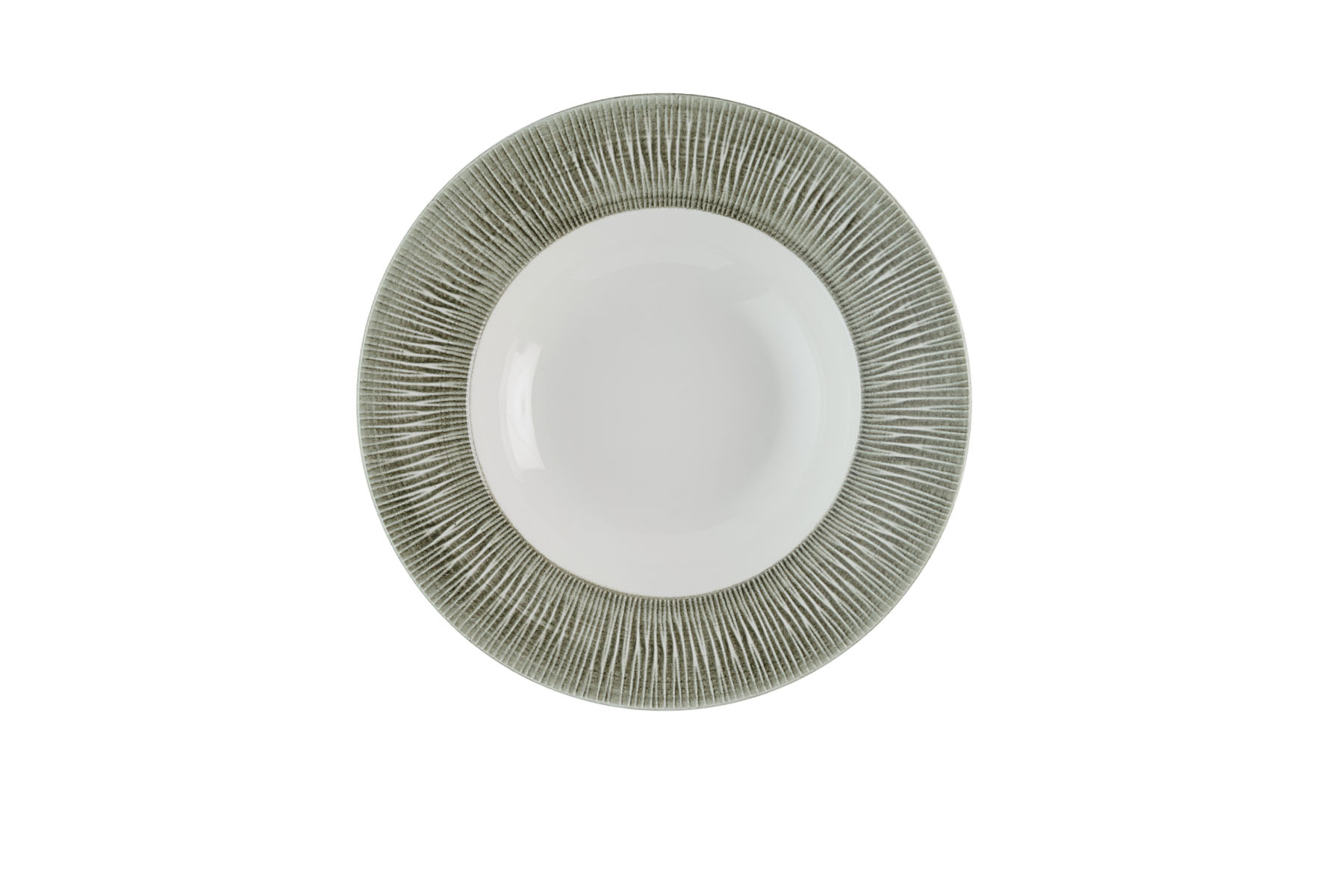 Churchill, Bamboo : Alpine - Teller tief breite Fahne, 28 cm/ 0,47 ltr.