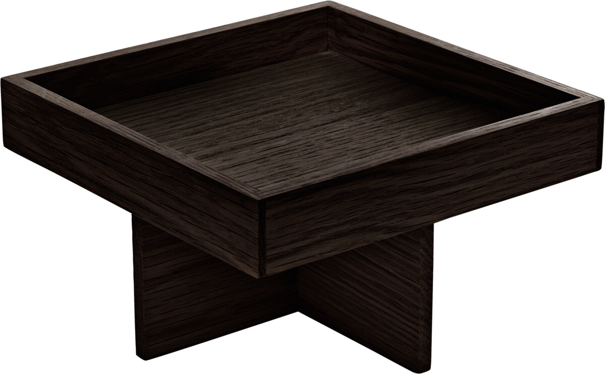 Playground, Ananti Wenge - Menage eckig 18 x 18 cm auf Fuss 8 cm/ 10,9 cm