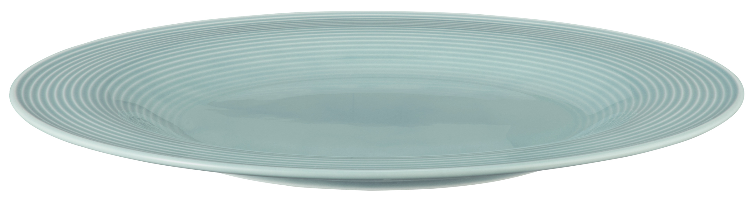 Seltmann Weiden, Beat : Arktisblau - Teller flach mit Relief 30 cm