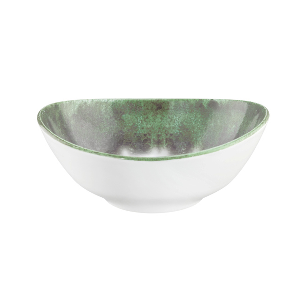 Seltmann Weiden, Modern Life : 58270 Batik Matcha - Bowl oval 5414, 18,5 cm/ 0,70 ltr.