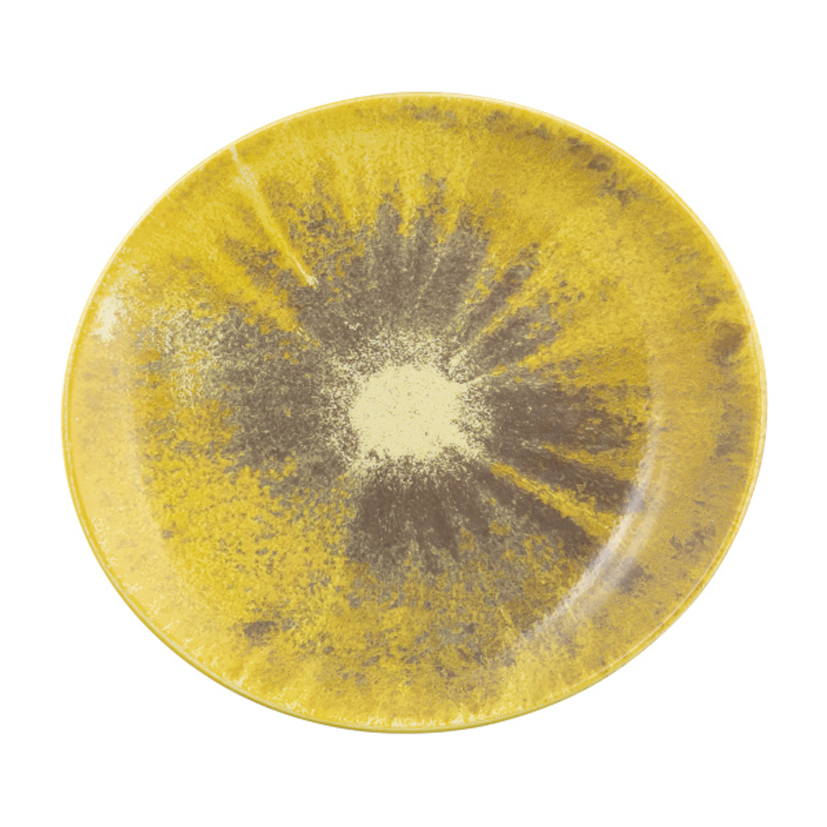 Seltmann Weiden, Modern Life : 58268 Batik Kurkuma - Speiseteller oval 5192, 29 cm