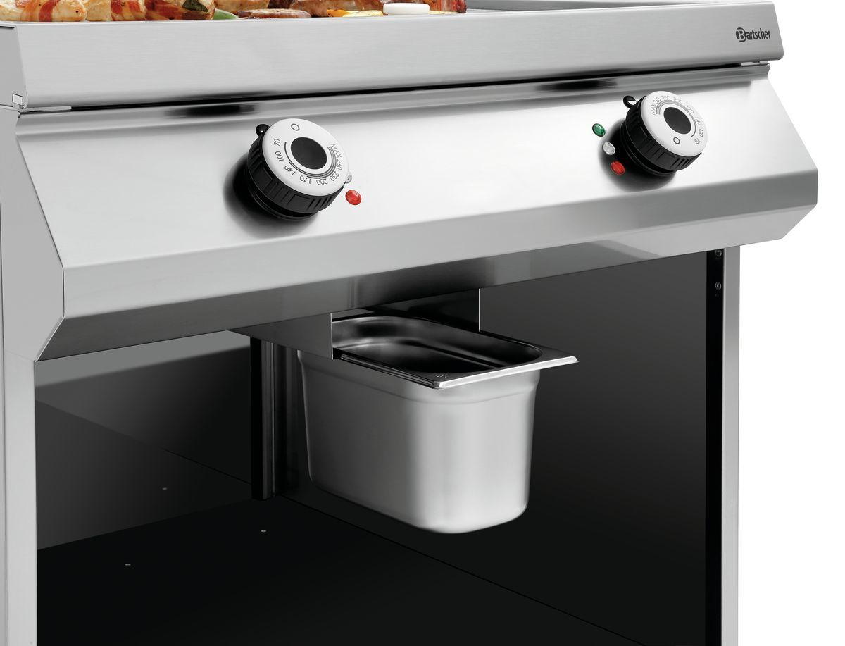 Elektro-Griddleplatte, 1/2+1/2, OU