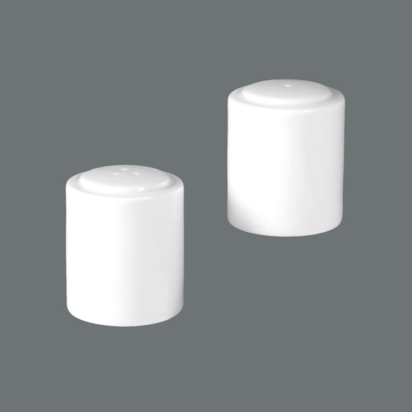 Seltmann Weiden, Meran - Garnitur Salz/ Pfeffer, weiss, uni