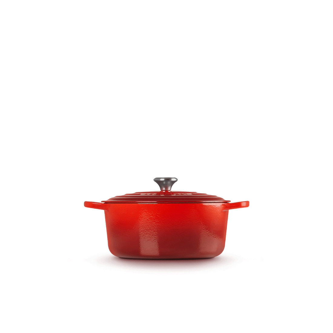 Le Creuset, Gusseisen - Bräter rund Signature, 28 cm/ 6,7 ltr., Fb. Kirschrot