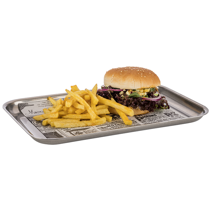 Tablett VINTAGE, 32 x 21,5 cm, H: 2 cm