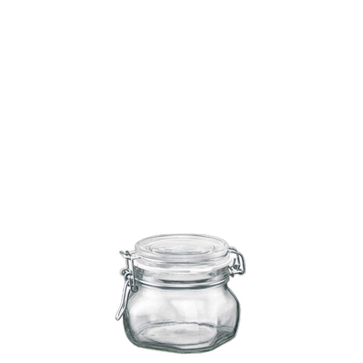 Bormioli, Fido - Einmachglas trspt., 9,8 cm/ 0,5 ltr.