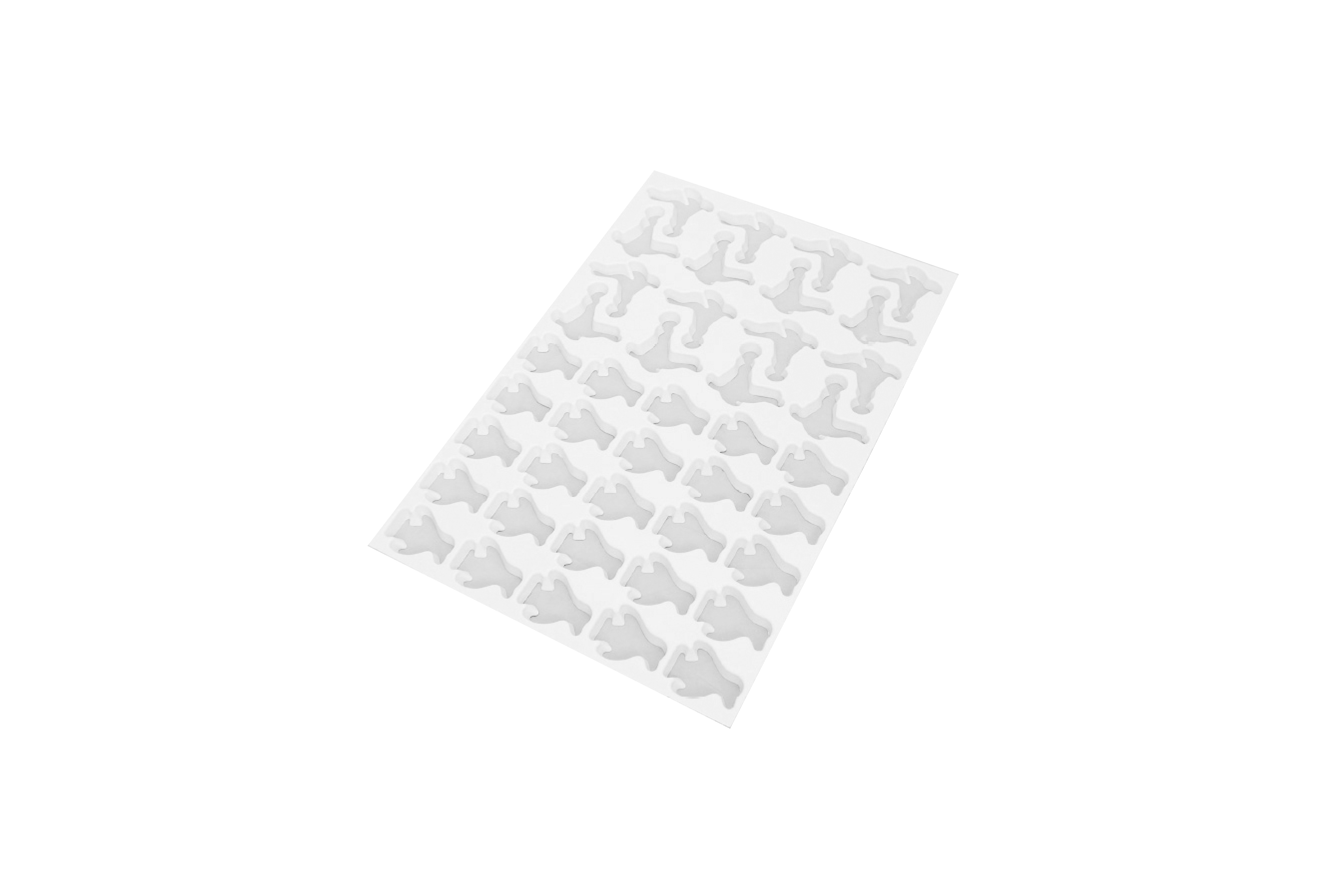 Ausstechmatte aus Kunststoff Seehund/ Pinguin, No. 18, 70 mm/ 75 mm