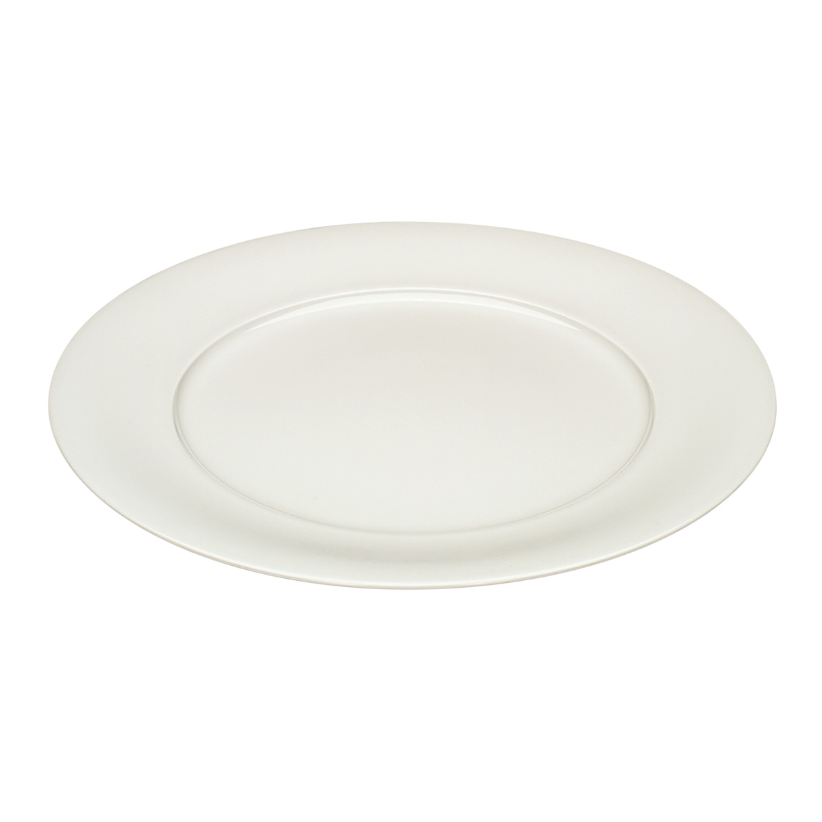 Schönwald, Delight - Teller flach Fahne, bonewhite, uni, 28 cm