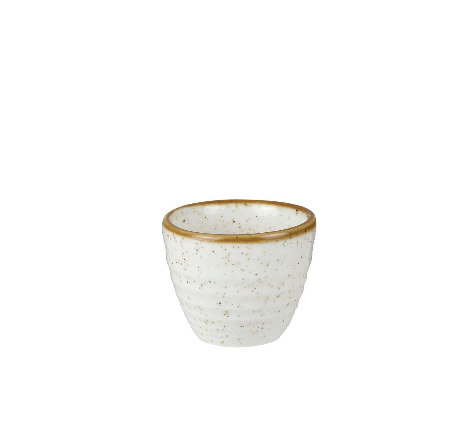 Churchill, Stonecast : Barely White - Ripple Dip Pot, 5,9 x 5 cm/ 0,06 ltr.