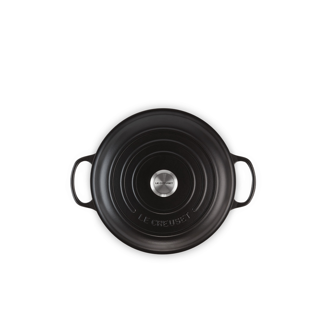 Le Creuset, Gusseisen - Gourmet-Profitopf Signature, 30 cm/ 3,5 ltr., Fb. Schwarz