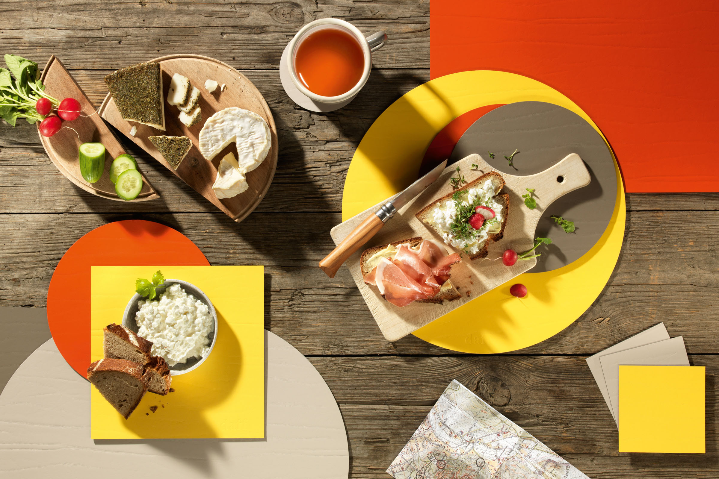 Tischset Dumbo - Recyceltes Leder