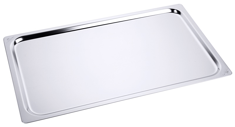 GN-Konvektomatenblech 1/1, EdSt., 53 x 32,5 cm, Tiefe: 10 mm