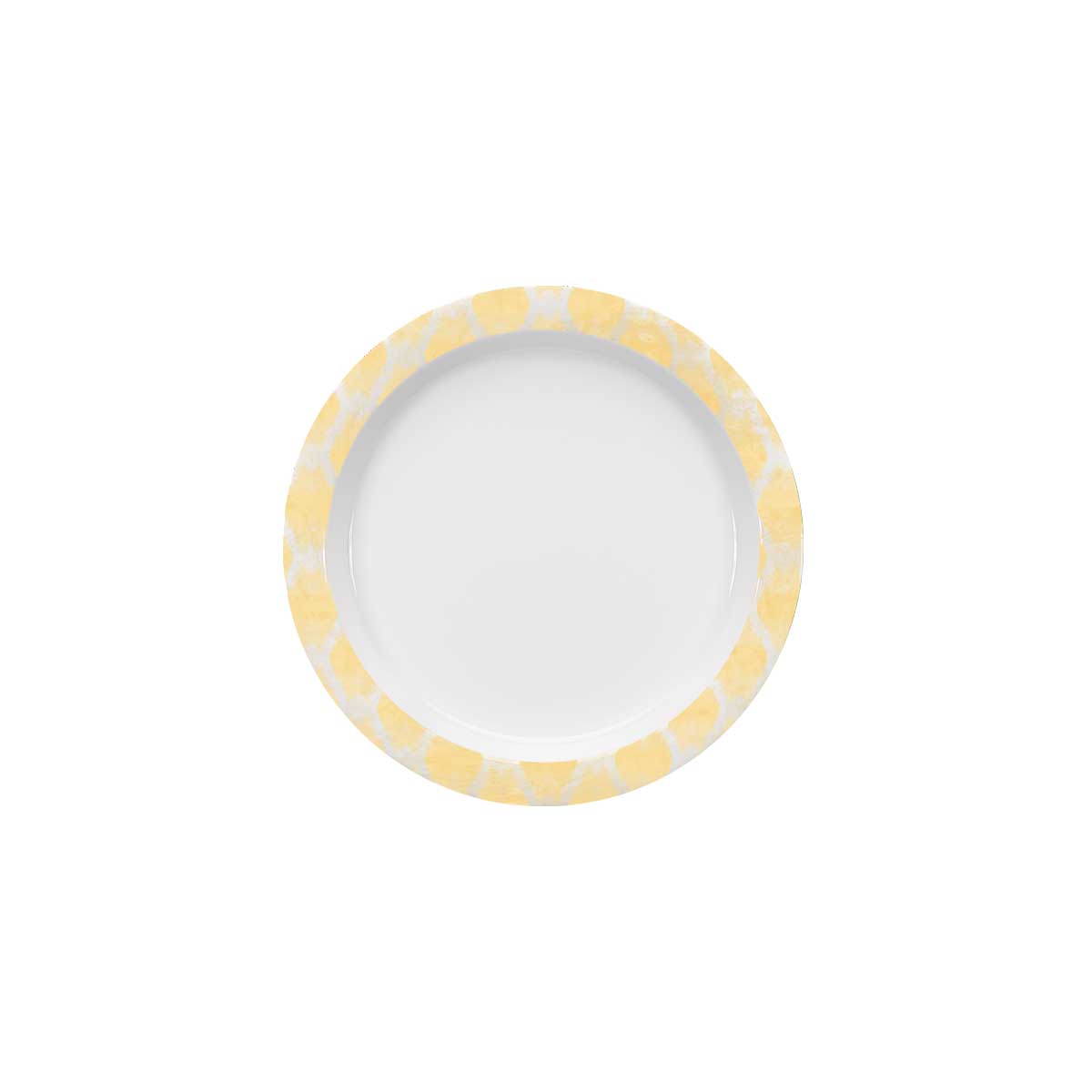 Bauscher Care, Calmera : 426387 Yellow - Teller flach rund Fahne, 16 cm