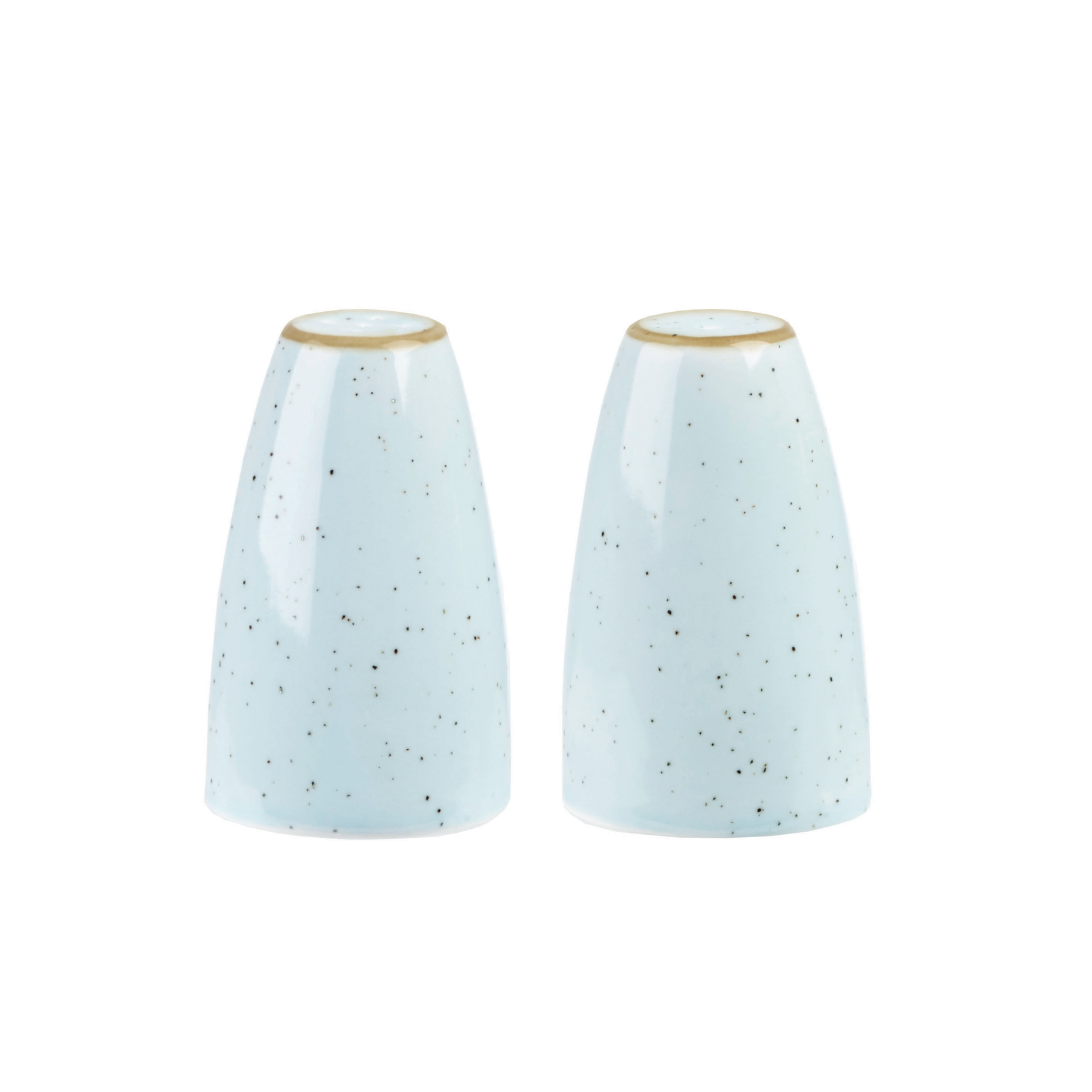 Churchill, Stonecast : Duck Egg Blue - Salzstreuer, 7 cm