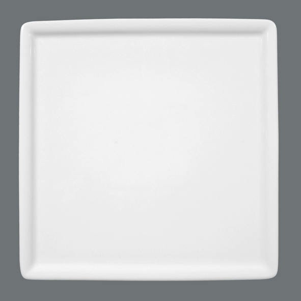 Seltmann, Buffet Gourmet - Platte 5170, uni, weiss, 20 x 20 x 1,5 cm