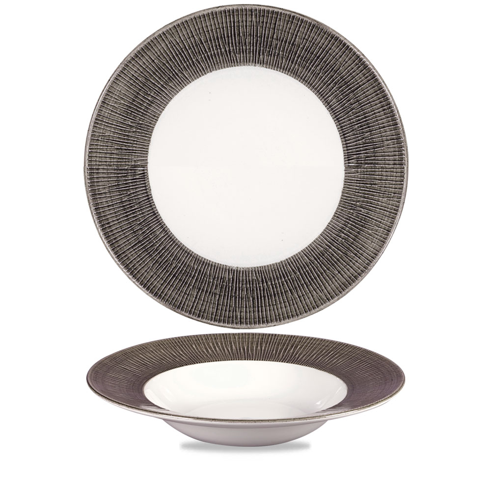 Churchill, Bamboo : Dusk - Teller tief breite Fahne, 28 cm/ 0,47 ltr.