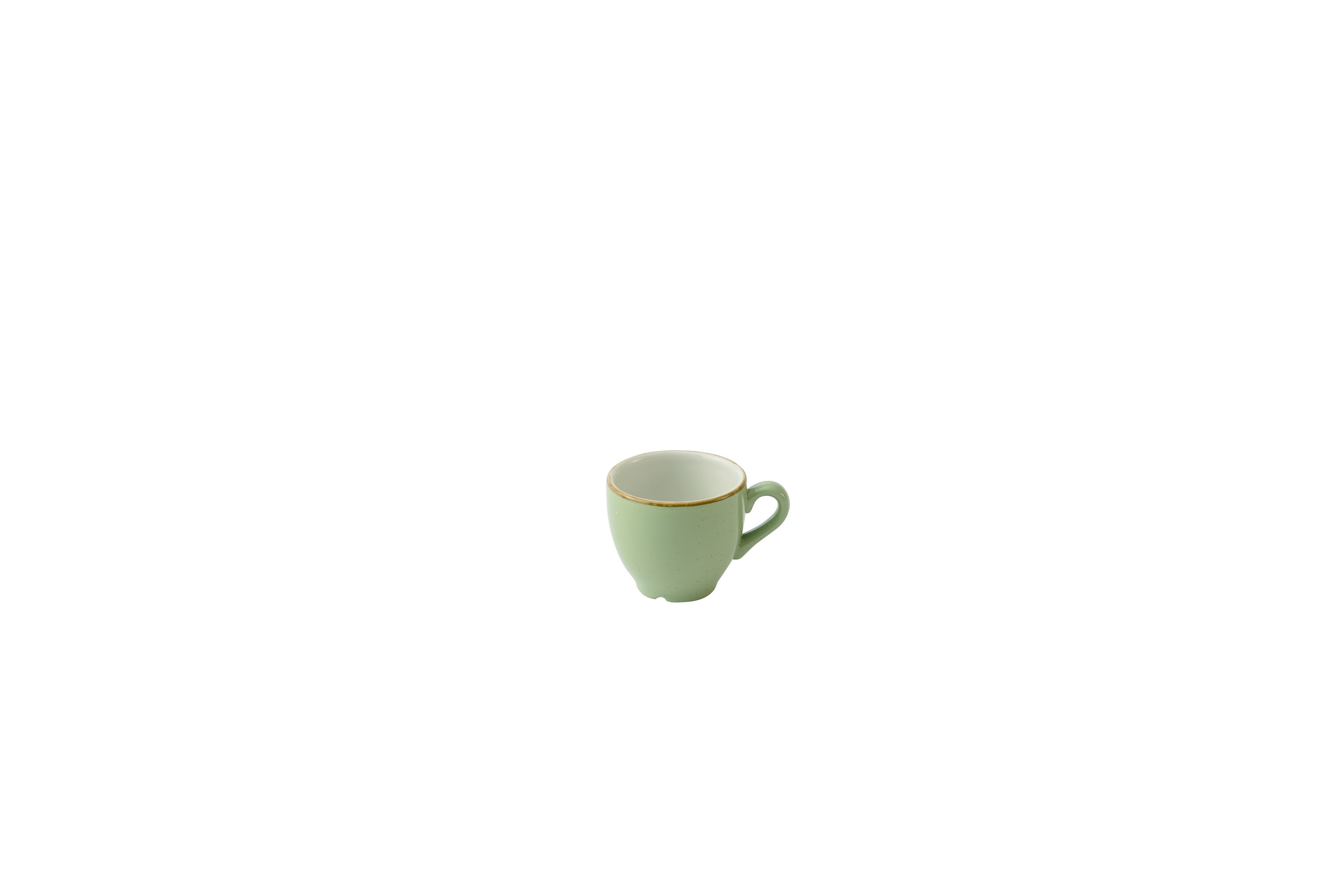 Churchill, Stonecast : Sage Green - Espresso-Obere, 6,5 x 5,5 cm/ 0,1 ltr.