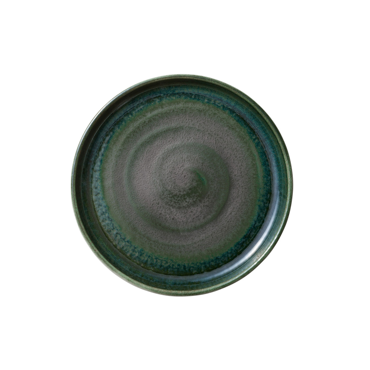 Heart & Soul, Perfect Match : Avocado - Teller flach rund hoher Rand 21 cm