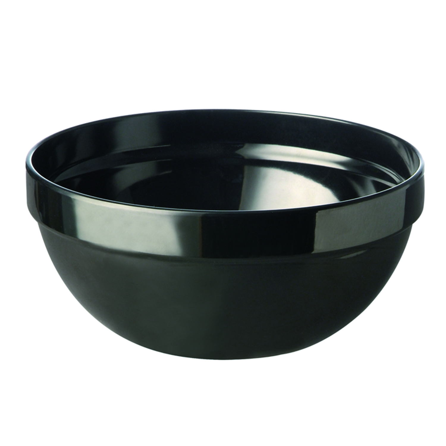 Schale FRIENDLY, PET, D: 20 cm, H: 9 cm, I: 1,8 ltr., Farbe: schwarz