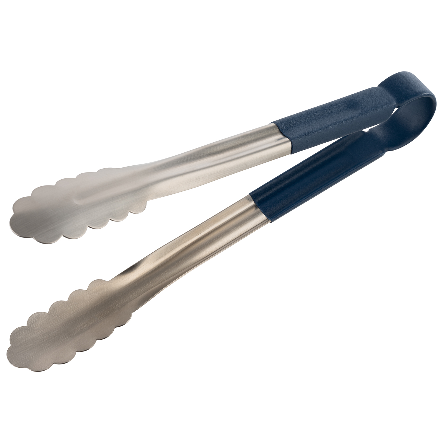 Universalzange, Edelstahl, PVD, Länge: 30 cm, Griff: blau, matt beschichtet