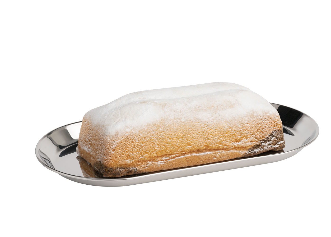 Tablett mit Haube, Edelstahl/ SAN, 30 x 15,5 cm, H: 10,5 cm