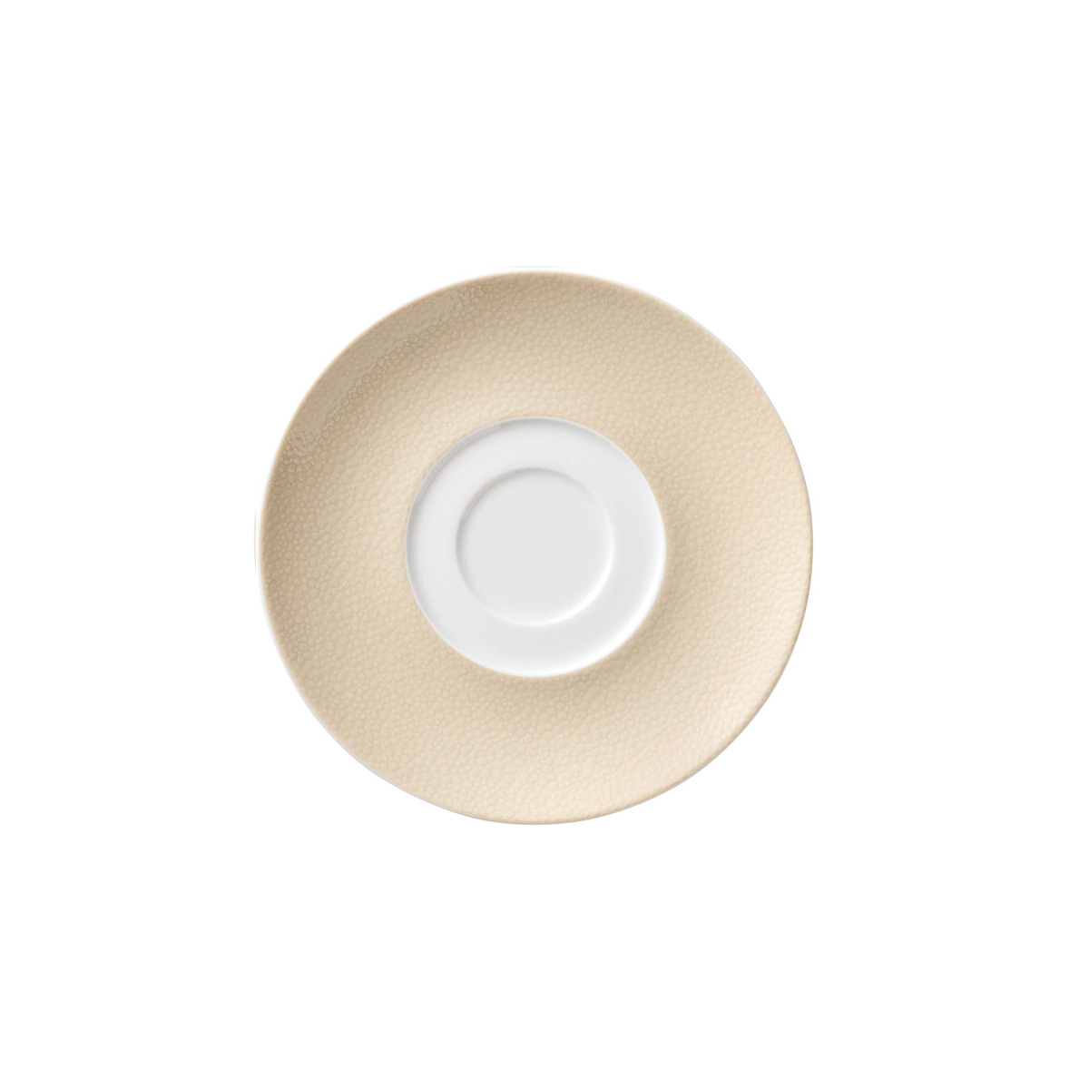 Bauscher, Purity : 425782 Pearls Champagne - Kombi-Untere Coup, bonewhite, 16 cm