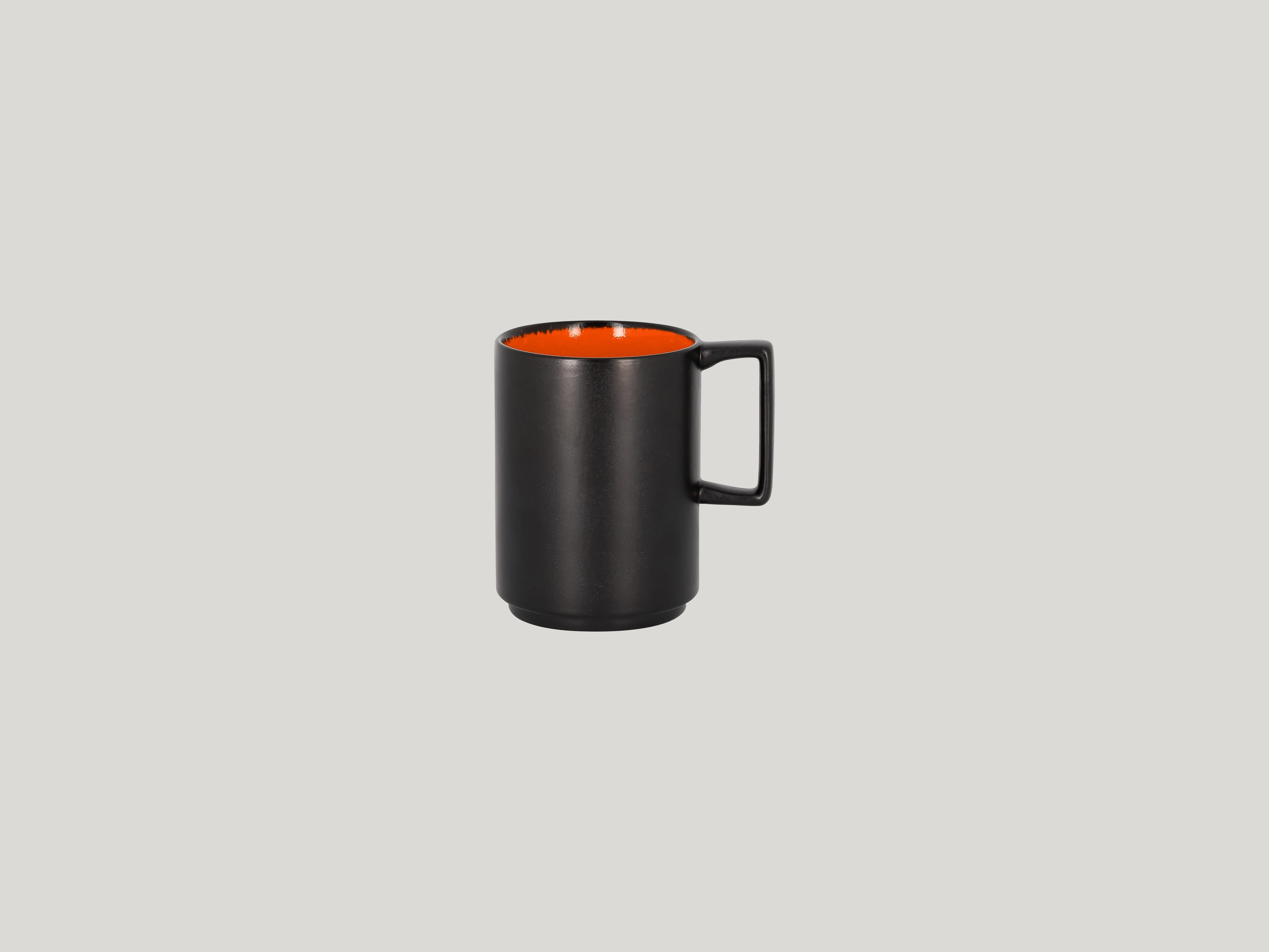RAK, Fire : Orange - Kaffeebecher, 8 x 10,5 cm/ 0,33 ltr.