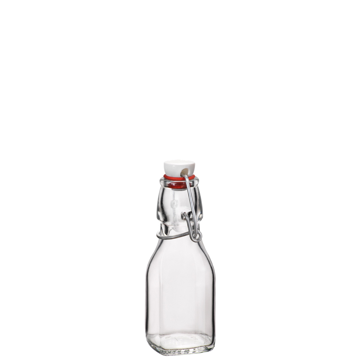 Bormioli, Swing - Flasche m. Bügelverschluss, 6,2 x 13,4 cm/ 0,125 ltr.